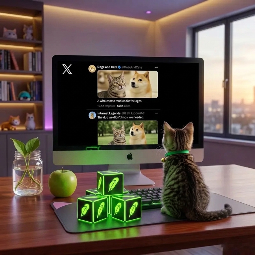 Quietly becoming the internet's favourite cat.